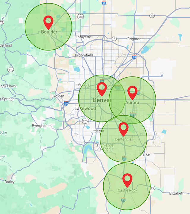 Furnishing Hope Junk Removal Map